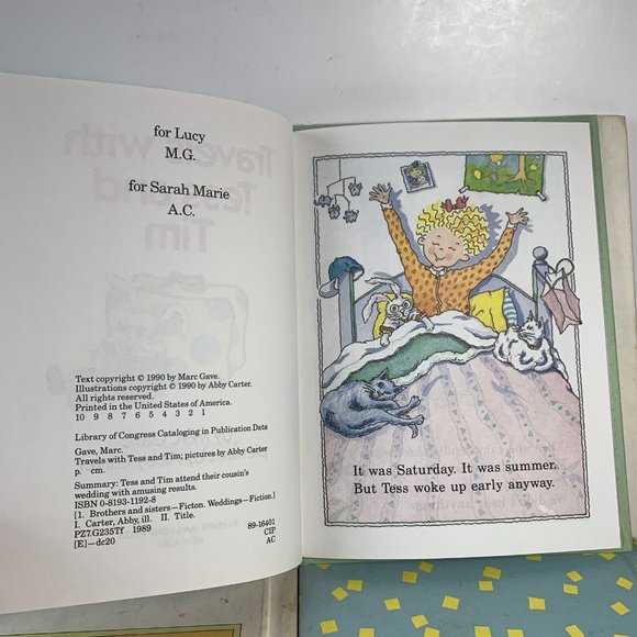 Parents Magazine Press Books Lot of 4 1980s Golly Gump Tess & Tim Oh So Silly - Picture 6 of 9